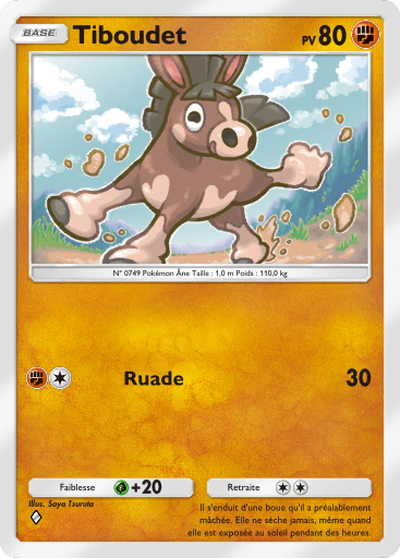 Carte Pokémon TCG Pocket Gardiens Astraux Tiboudet