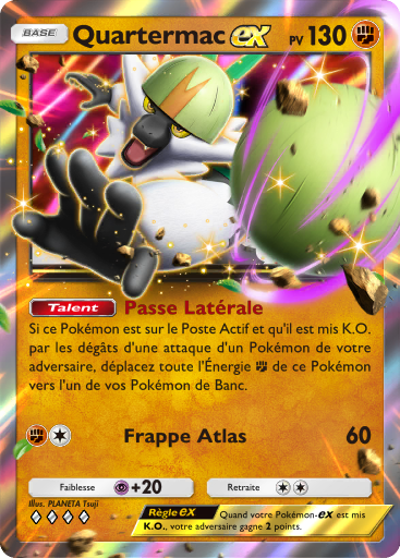 Carte Pokémon TCG Pocket Gardiens Astraux Quartermac-ex