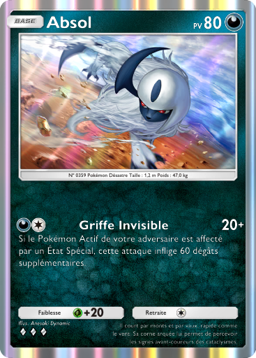 Carte Pokémon TCG Pocket Gardiens Astraux Absol
