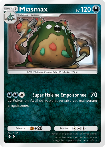 Carte Pokémon TCG Pocket Gardiens Astraux Miasmax