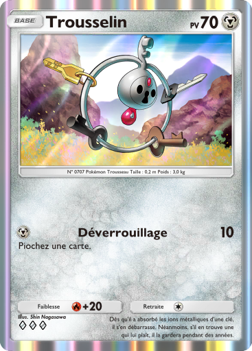 Carte Pokémon TCG Pocket Gardiens Astraux Trousselin