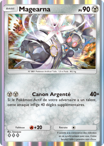 Carte Pokémon TCG Pocket Gardiens Astraux Magearna