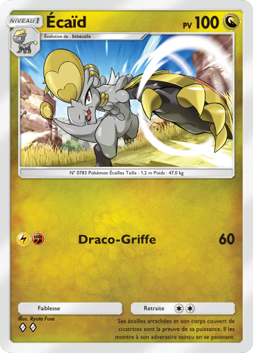 Carte Pokémon TCG Pocket Gardiens Astraux Écaïd