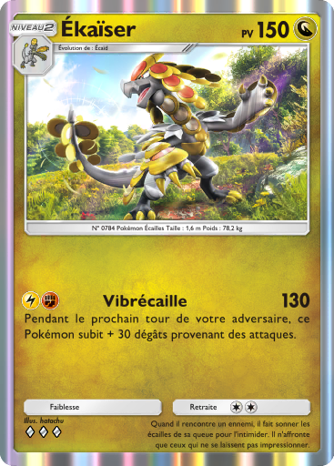 Carte Pokémon TCG Pocket Gardiens Astraux Ékaïser
