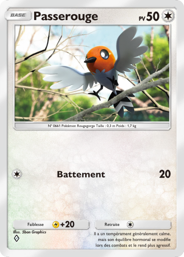 Carte Pokémon TCG Pocket Gardiens Astraux Passerouge