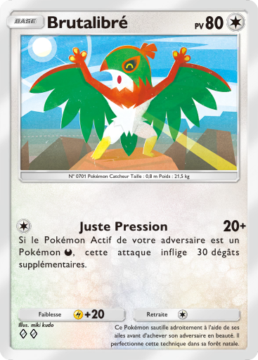 Carte Pokémon TCG Pocket Gardiens Astraux Brutalibré