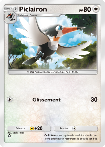 Carte Pokémon TCG Pocket Gardiens Astraux Piclairon