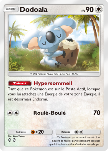 Carte Pokémon TCG Pocket Gardiens Astraux Dodoala