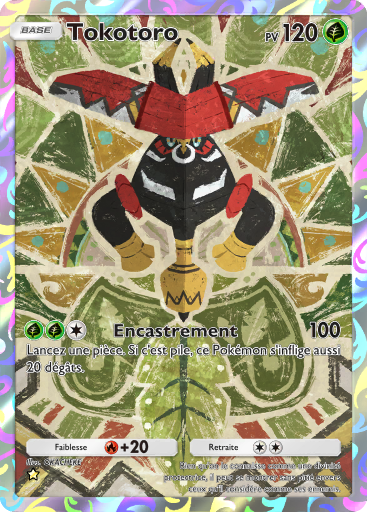 Carte Pokémon TCG Pocket Gardiens Astraux Tapu Bulu