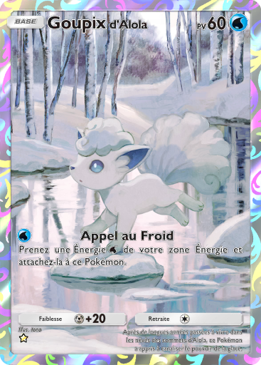 Carte Pokémon TCG Pocket Gardiens Astraux Goupix (d'Alola)