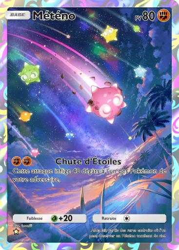 Carte Pokémon TCG Pocket Gardiens Astraux Météno
