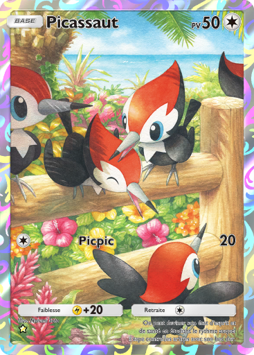 Carte Pokémon TCG Pocket Gardiens Astraux Picassaut