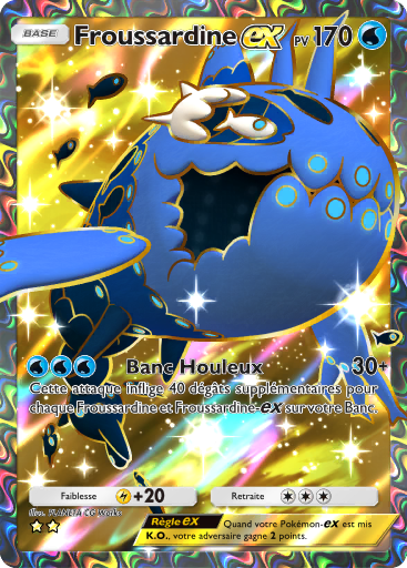 Carte Pokémon TCG Pocket Gardiens Astraux Froussardine-ex