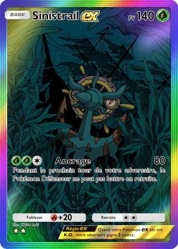 Carte Pokémon TCG Pocket Gardiens Astraux Sinistrail-ex
