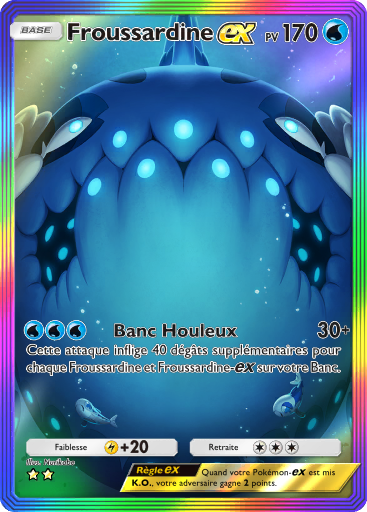 Carte Pokémon TCG Pocket Gardiens Astraux Froussardine-ex
