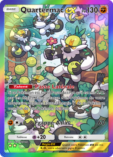 Carte Pokémon TCG Pocket Gardiens Astraux Quartermac-ex