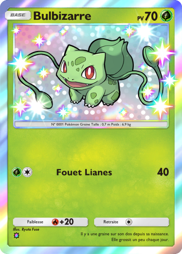 Carte Pokémon TCG Pocket Gardiens Astraux Bulbizarre