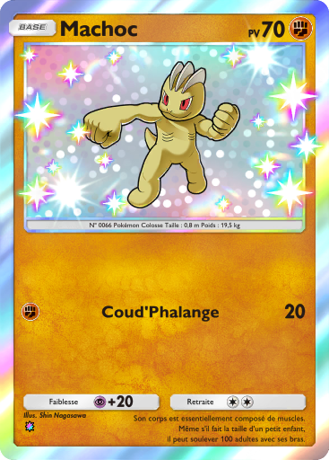 Carte Pokémon TCG Pocket Gardiens Astraux Machoc