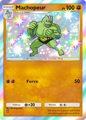 Carte Pokémon TCG Pocket Gardiens Astraux Machopeur