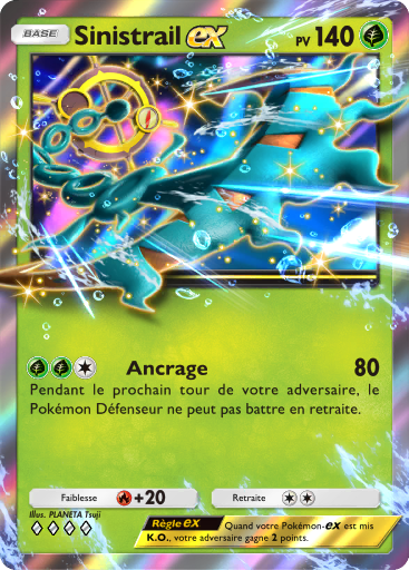 Carte Pokémon TCG Pocket Gardiens Astraux Sinistrail-ex