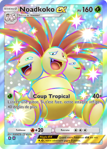 Carte Pokémon TCG Pocket Gardiens Astraux Noadkoko-ex