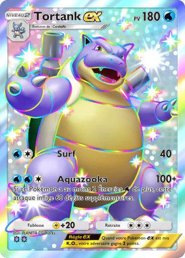 Carte Pokémon TCG Pocket Gardiens Astraux Tortank-ex