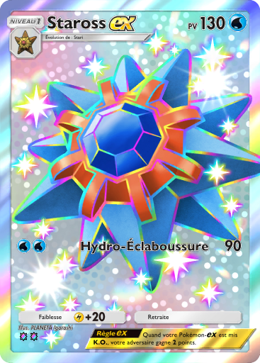 Carte Pokémon TCG Pocket Gardiens Astraux Staross-ex