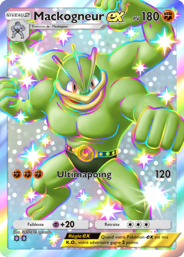 Carte Pokémon TCG Pocket Gardiens Astraux Mackogneur-ex