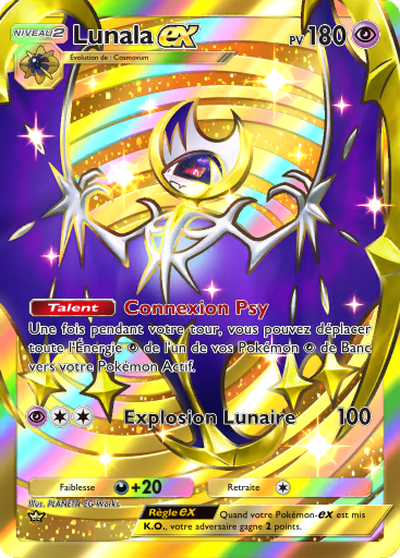 Carte Pokémon TCG Pocket Gardiens Astraux Lunala-ex
