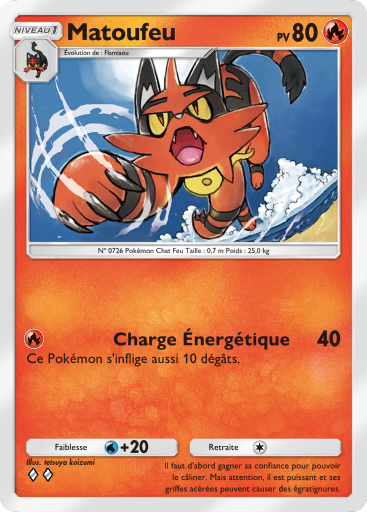 Carte Pokémon TCG Pocket Gardiens Astraux Matoufeu