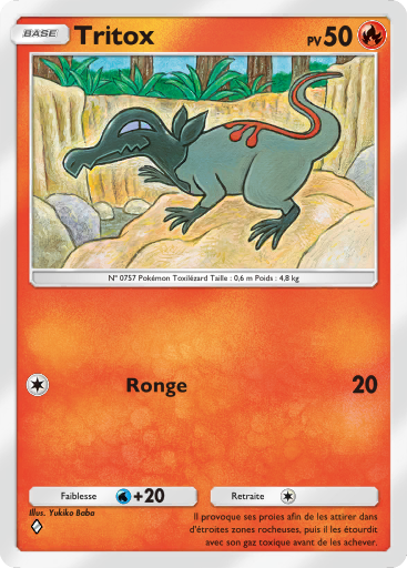Carte Pokémon TCG Pocket Gardiens Astraux Tritox