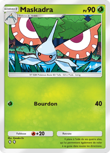 Carte Pokémon TCG Pocket Gardiens Astraux Maskadra