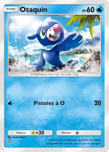 Carte Pokémon TCG Pocket Gardiens Astraux Popplio
