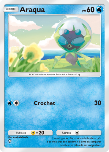 Carte Pokémon TCG Pocket Gardiens Astraux Araqua