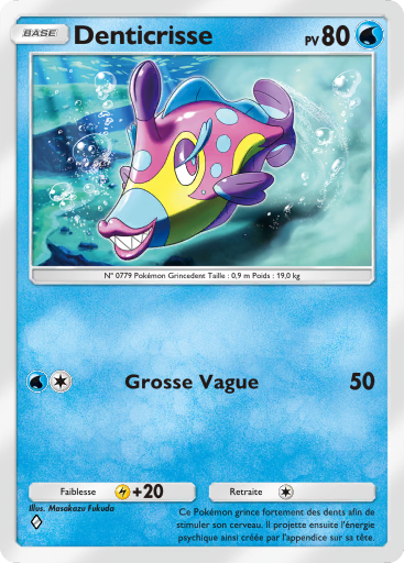Carte Pokémon TCG Pocket Gardiens Astraux Denticrisse