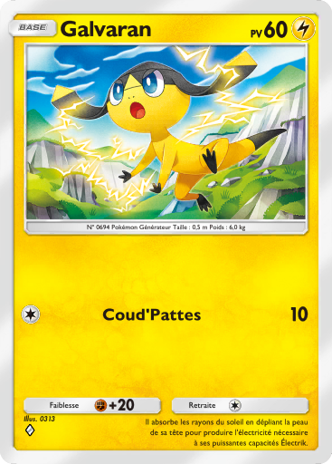Carte Pokémon TCG Pocket Gardiens Astraux Galvaran