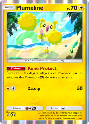 Carte Pokémon TCG Pocket Gardiens Astraux Plumeline