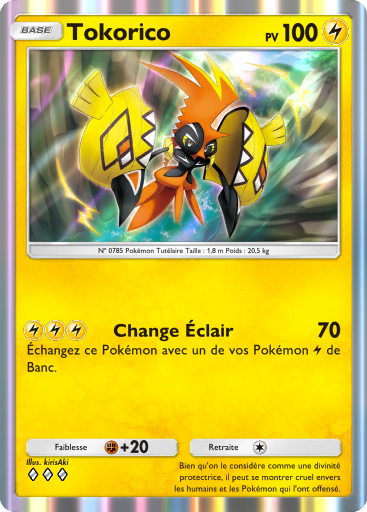 Carte Pokémon TCG Pocket Gardiens Astraux Tapu Koko