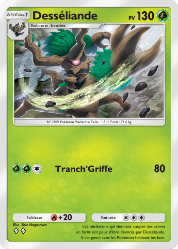 Carte Pokémon TCG Pocket Gardiens Astraux Desséliande