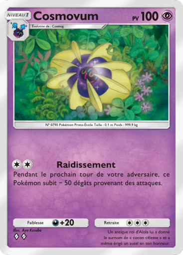 Carte Pokémon TCG Pocket Gardiens Astraux Cosmovum