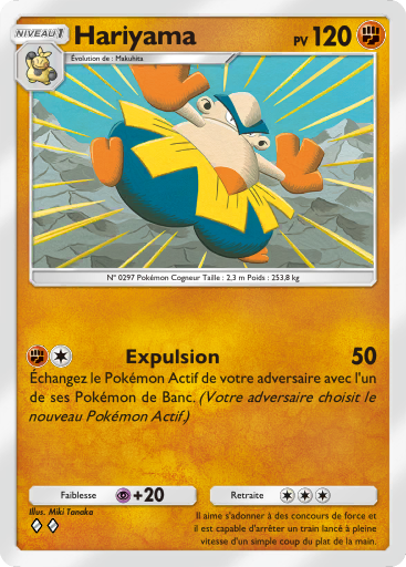 Carte Pokémon TCG Pocket Gardiens Astraux Hariyama