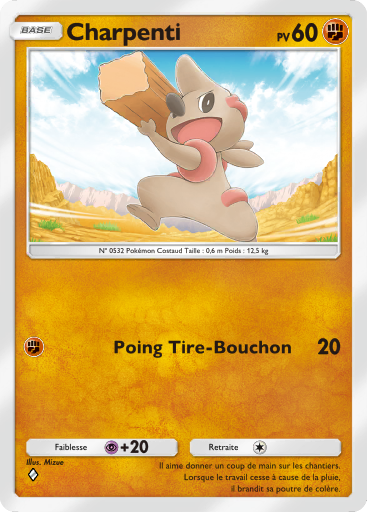 Carte Pokémon TCG Pocket Gardiens Astraux Charpenti