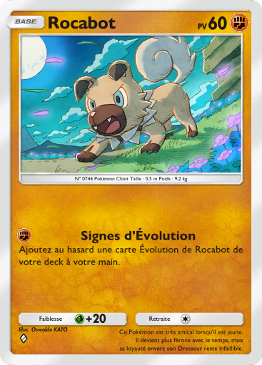 Carte Pokémon TCG Pocket Gardiens Astraux Rocabot