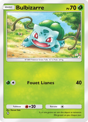 Carte Pokémon TCG Pocket Puissance Génétique Bulbizarre