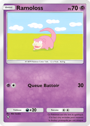 Carte Pokémon TCG Pocket Puissance Génétique Ramoloss