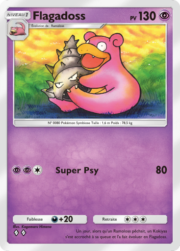 Carte Pokémon TCG Pocket Puissance Génétique Flagadoss