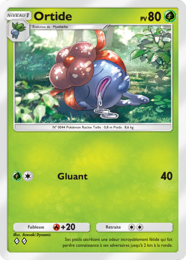 Carte Pokémon TCG Pocket Puissance Génétique Ortide