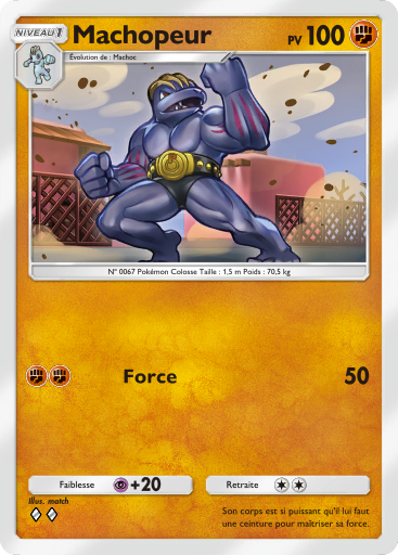 Carte Pokémon TCG Pocket Puissance Génétique Machopeur