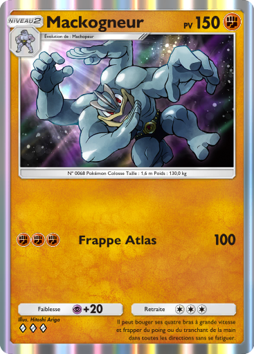 Carte Pokémon TCG Pocket Puissance Génétique Mackogneur