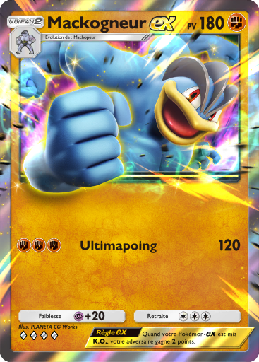 Carte Pokémon TCG Pocket Puissance Génétique Mackogneur-ex